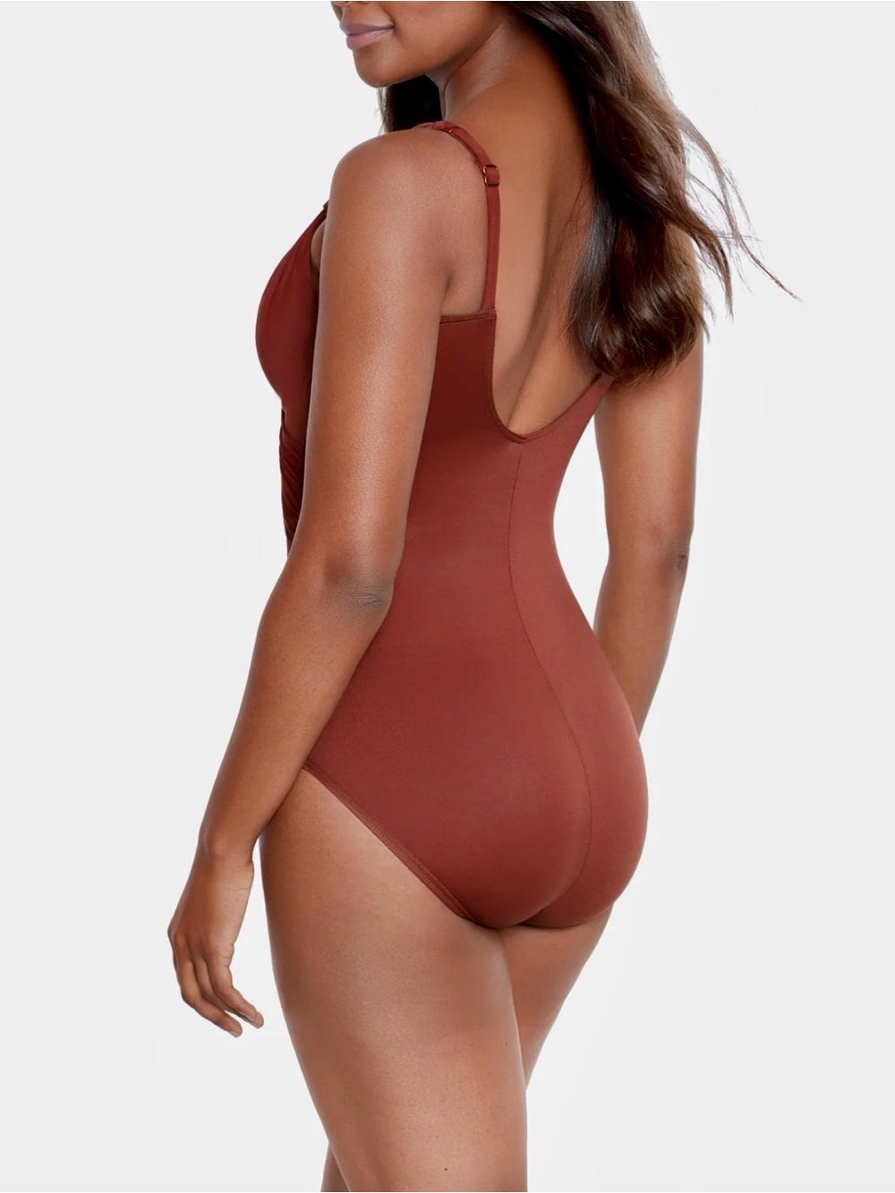 NWT Miraclesuit Ruched One-Piece Swimsuit - Picture 5 of 15